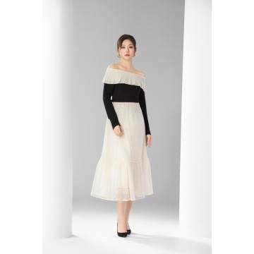 云织漫雪涟漪裙